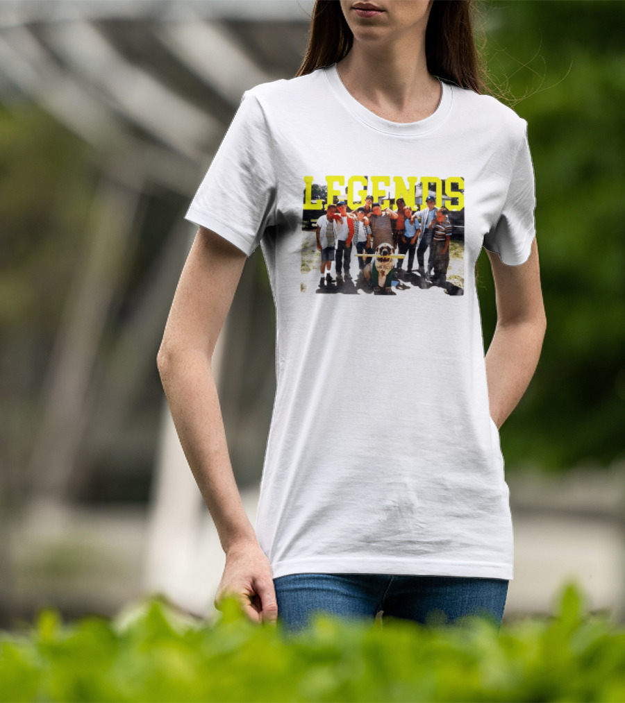 The Sandlot Legends With Hercules The Dog Movie Characters T-Shirt