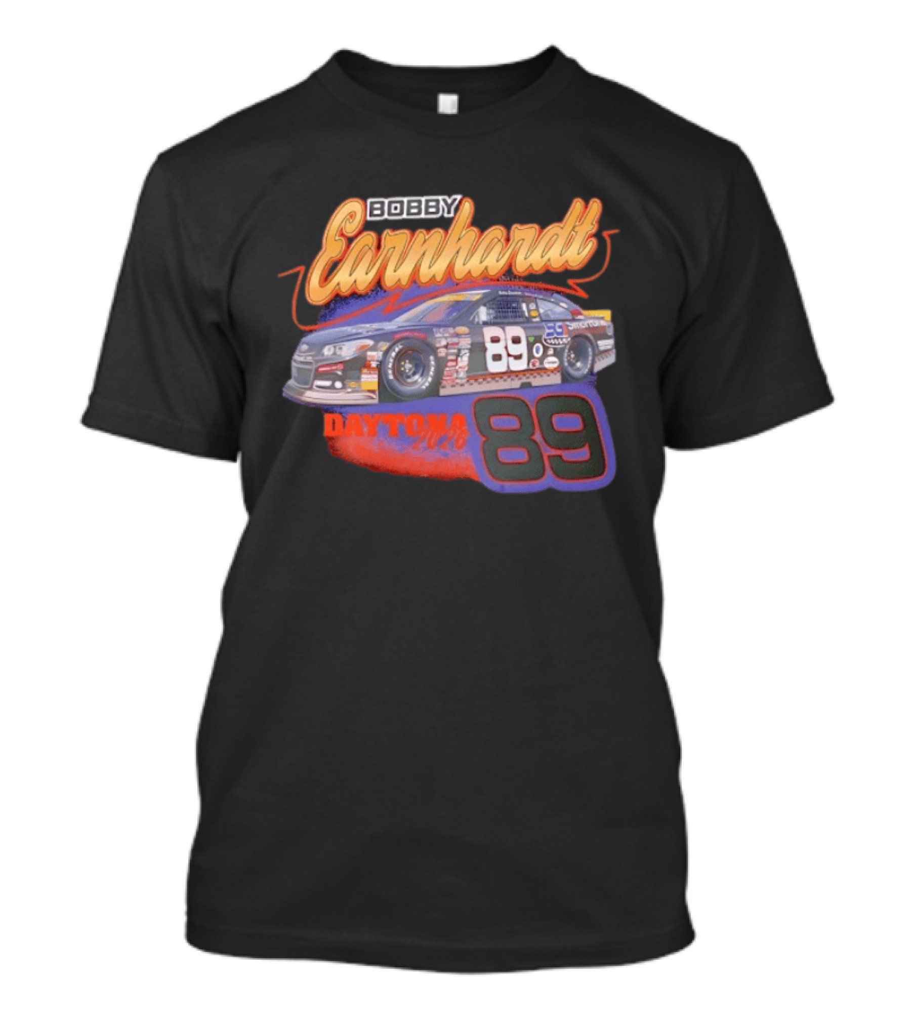 Bobby Earnhardt Daytona 89 Racing Car 2026 T-Shirt