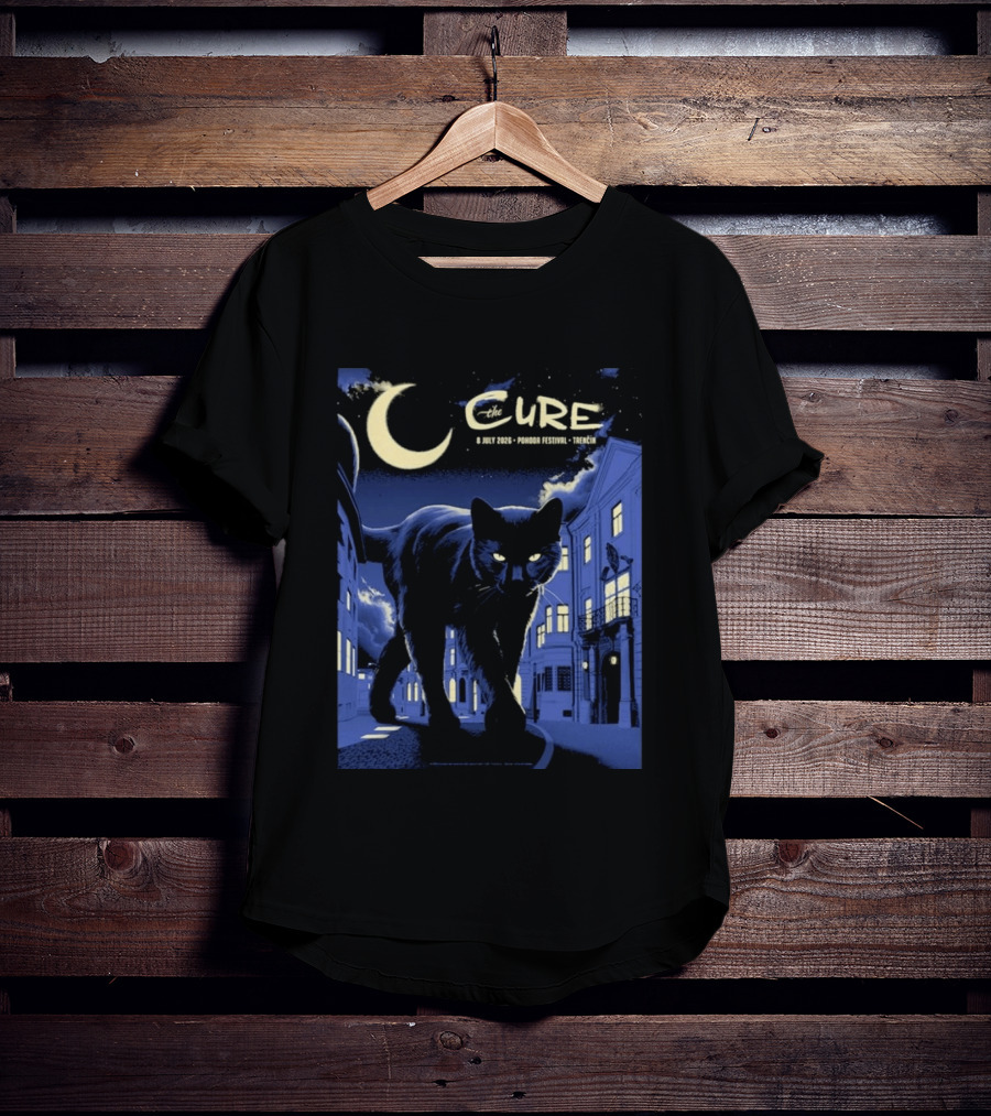 The Cure Cat Moon Trencin Pohoda Festival July 8 2026 T-Shirt