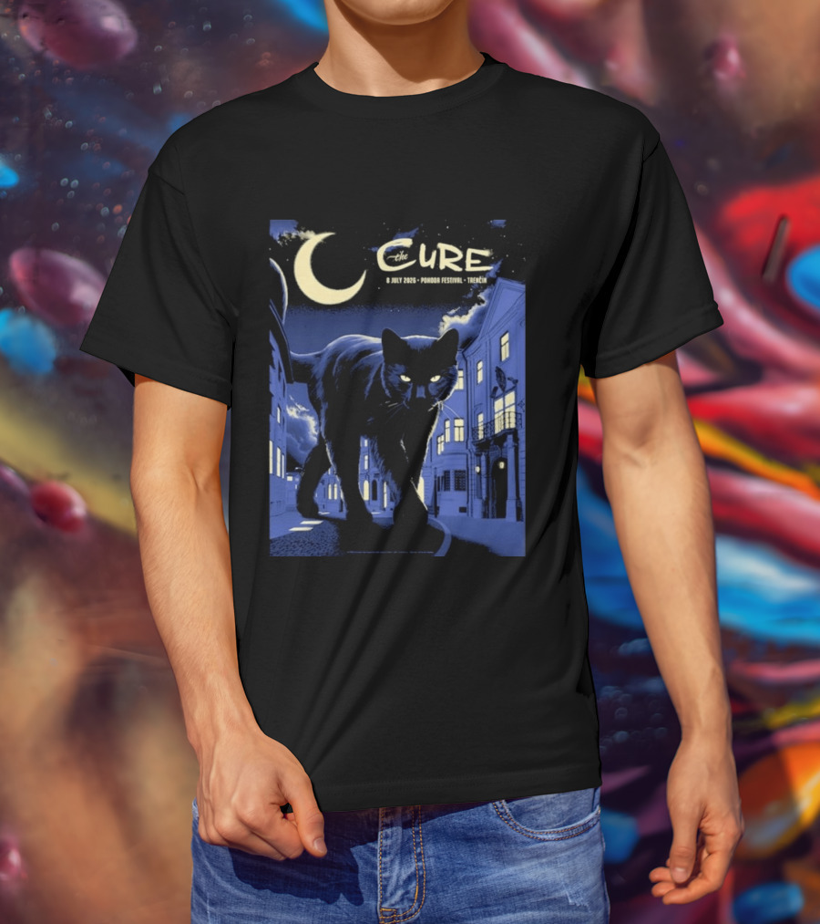 The Cure Cat Moon Trencin Pohoda Festival July 8 2026 T-Shirt