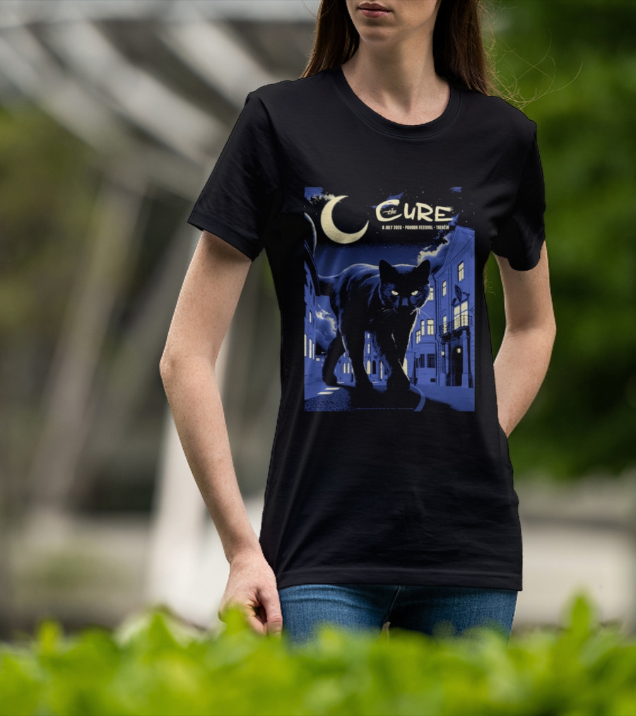 The Cure Cat Moon Trencin Pohoda Festival July 8 2026 T-Shirt