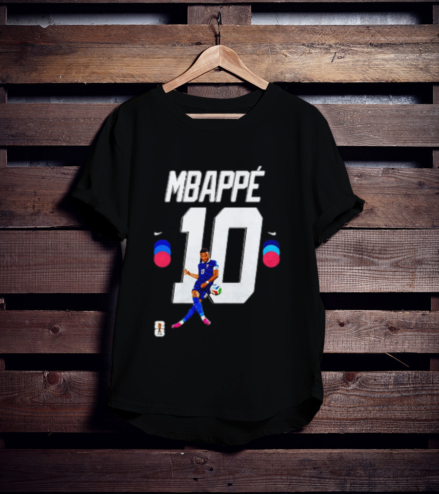 Mbappé Number 10 France World Cup 2023 T-Shirt