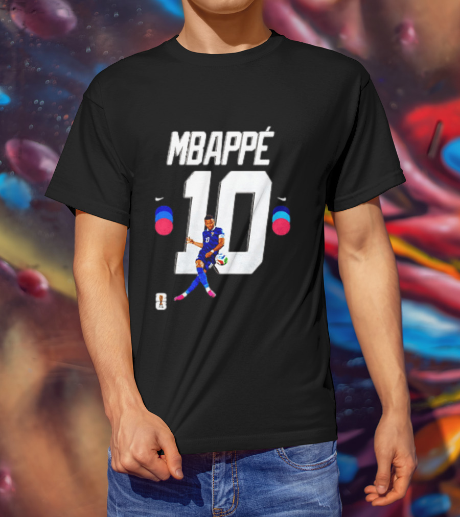 Mbappé Number 10 France World Cup 2023 T-Shirt