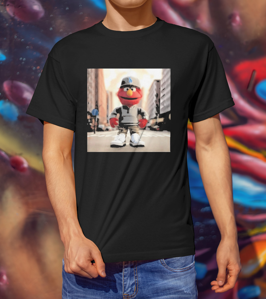 Sesame Street Elmo Streetwear New York Yankees T-Shirt