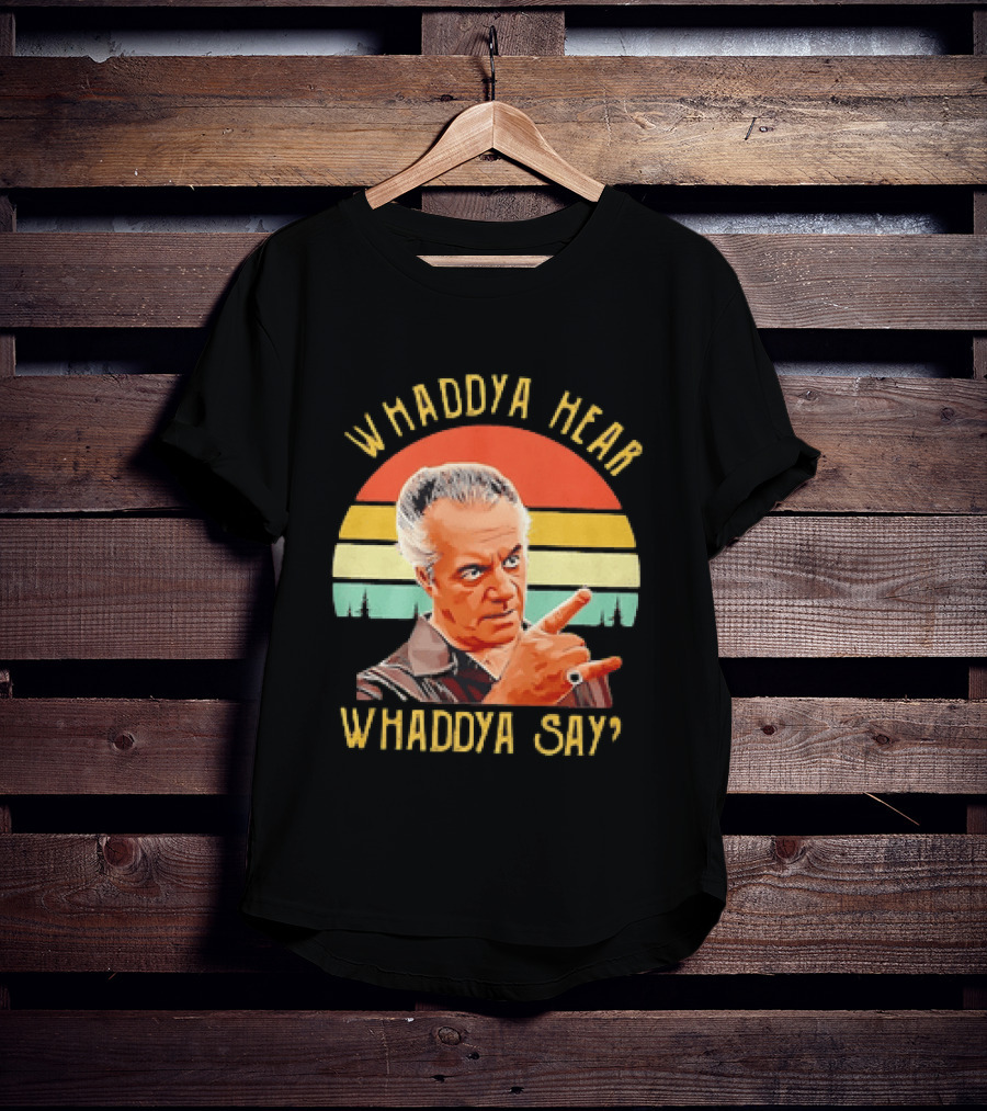 The Sopranos Paulie Walnuts Whaddya Hear Whaddya Say T-Shirt