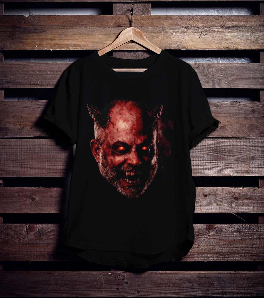 Mark R Levin The True Face Of Evil Political Satire Demonized T-Shirt