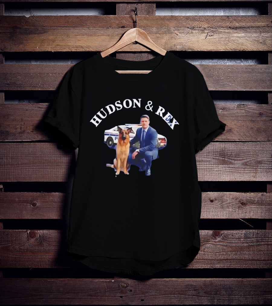 Hudson And Rex Police Partners T-Shirt
