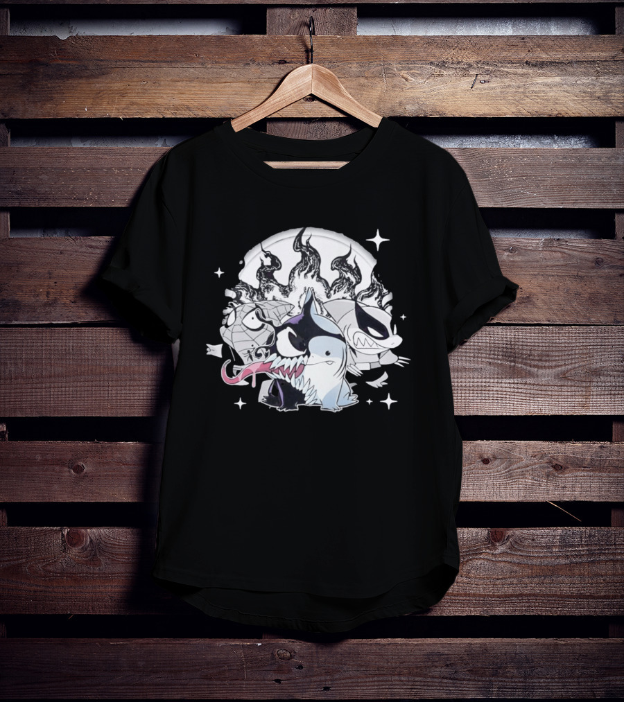 Venomous Spider Shark Wolverine Fusion With Symbiote T-Shirt
