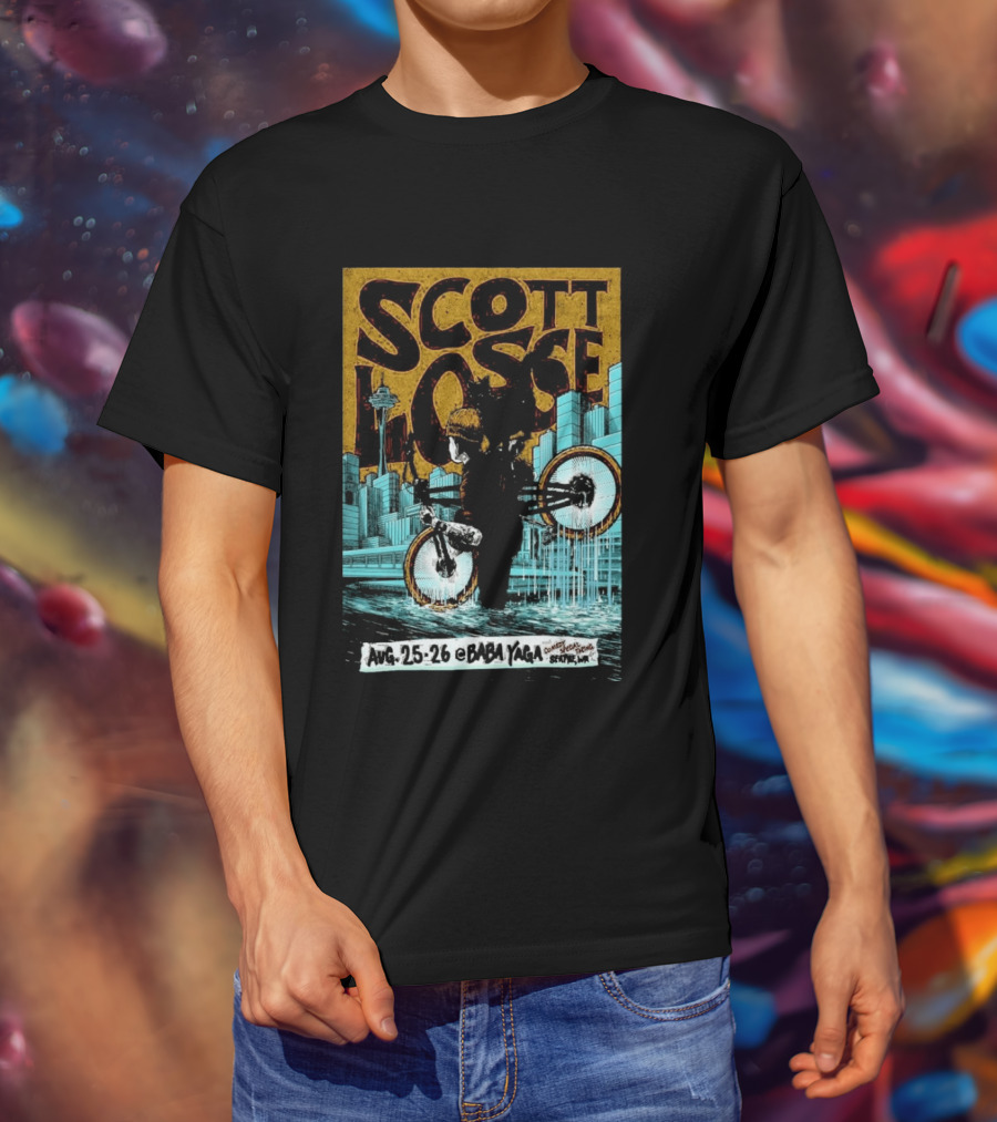 Scott Losse Baba Yaga Comedy Seafair Drowning Seattle August 25 26 2026 T-Shirt