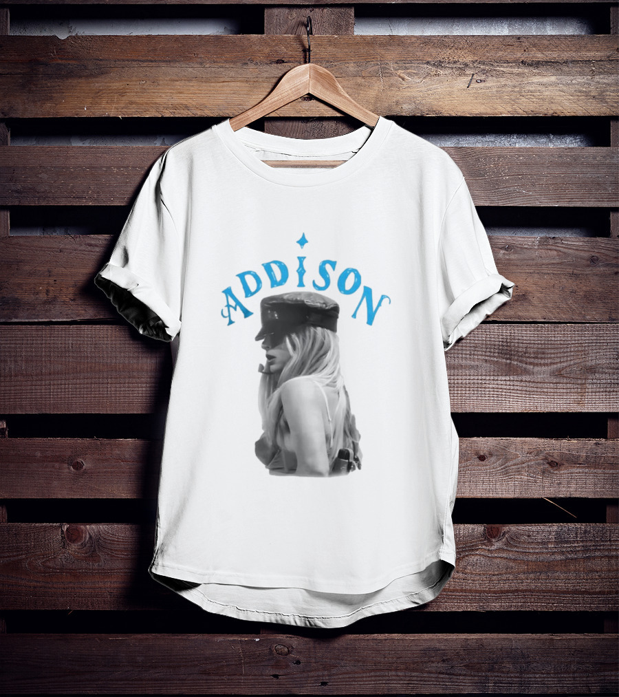 Addison Rae I Got It Bad Black Hat Blue T-Shirt