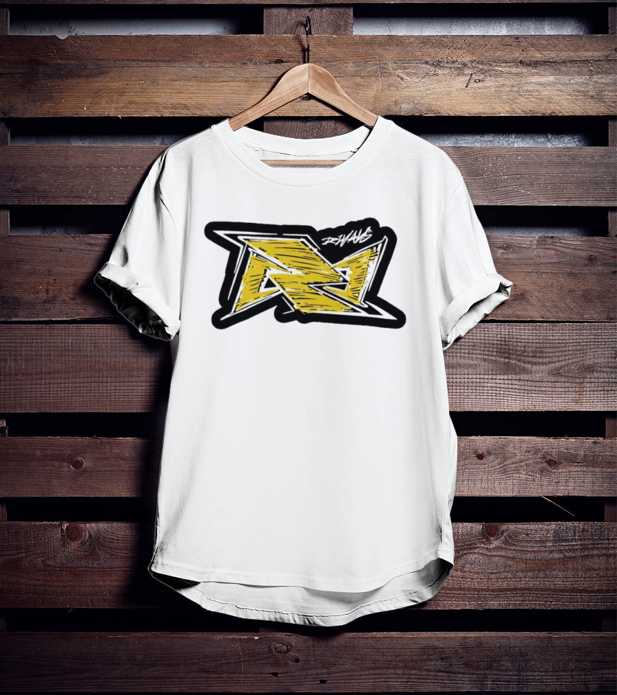 Rivals Scribble Yellow Black Riot Green Graffiti T-Shirt
