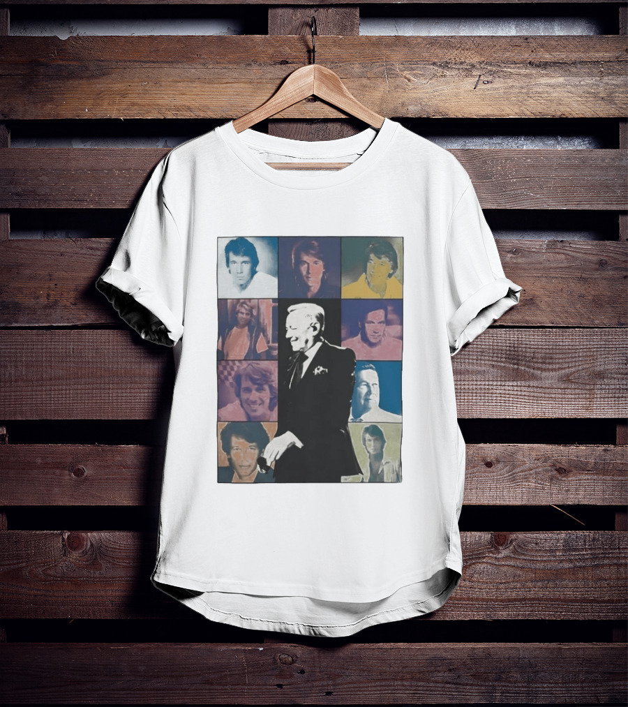 Roland Kaiser Ein Leben Für Die Musik Pop Art Tribute Collage T-Shirt