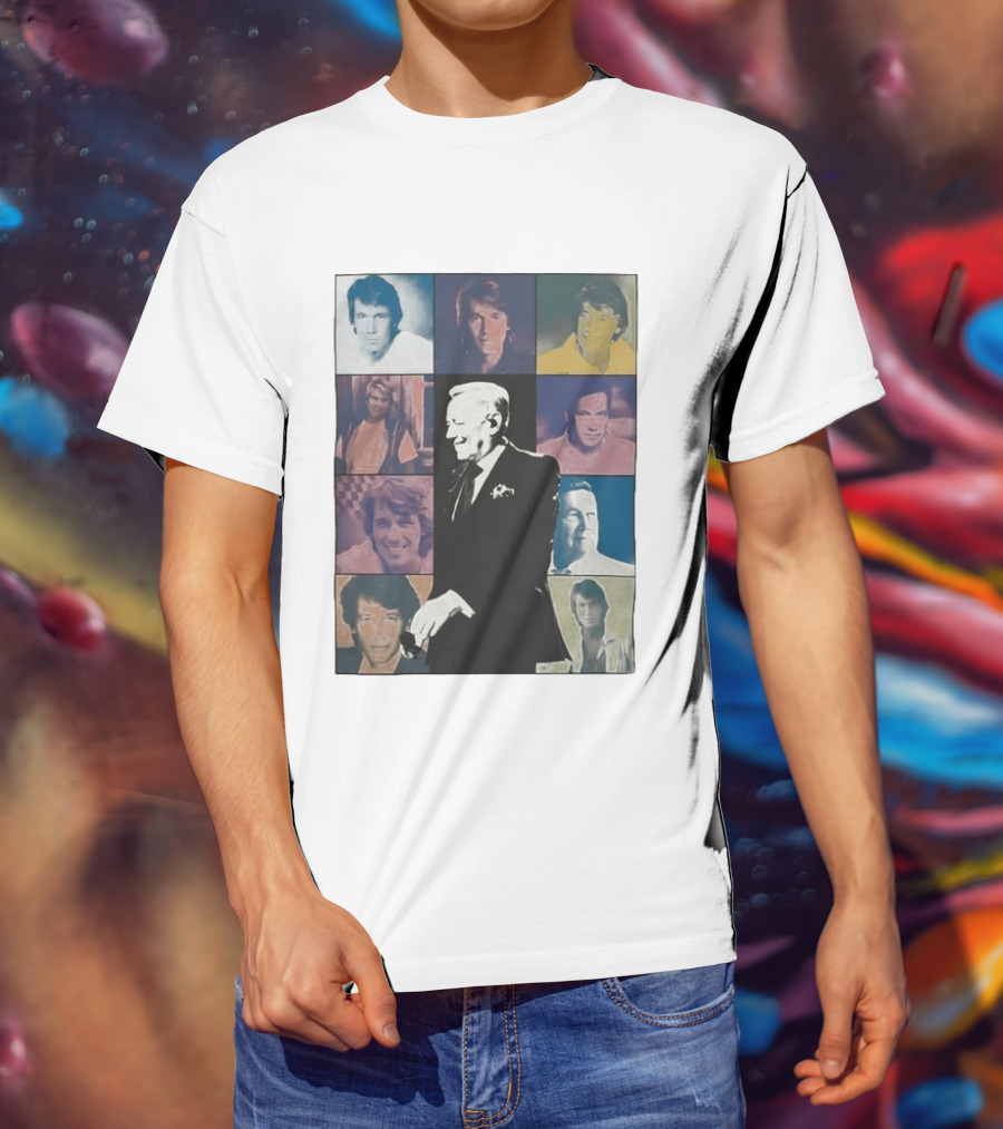 Roland Kaiser Ein Leben Für Die Musik Pop Art Tribute Collage T-Shirt