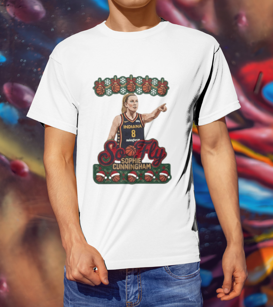 Indiana Fever So Fly Sophie Cunningham Basketball WNBA 2026 T-Shirt