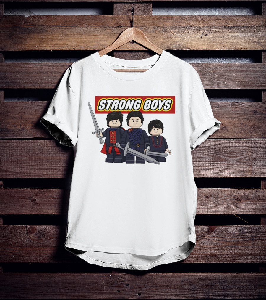 Strong Boys Lego Characters House Of The Dragon Fantasy Figures T-Shirt