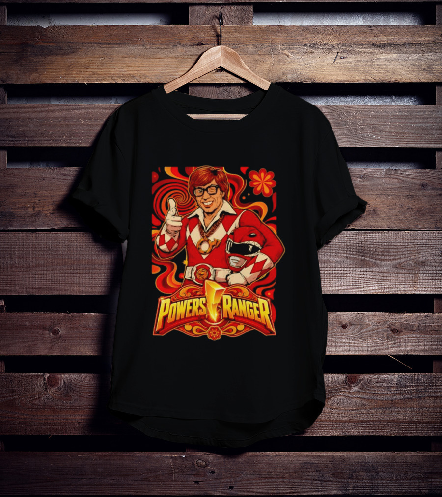 Powers Ranger Austin Powers Power Rangers T-Shirt