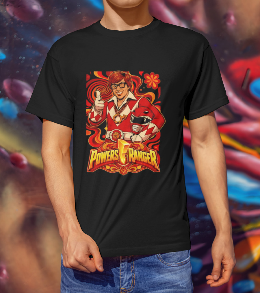 Powers Ranger Austin Powers Power Rangers T-Shirt