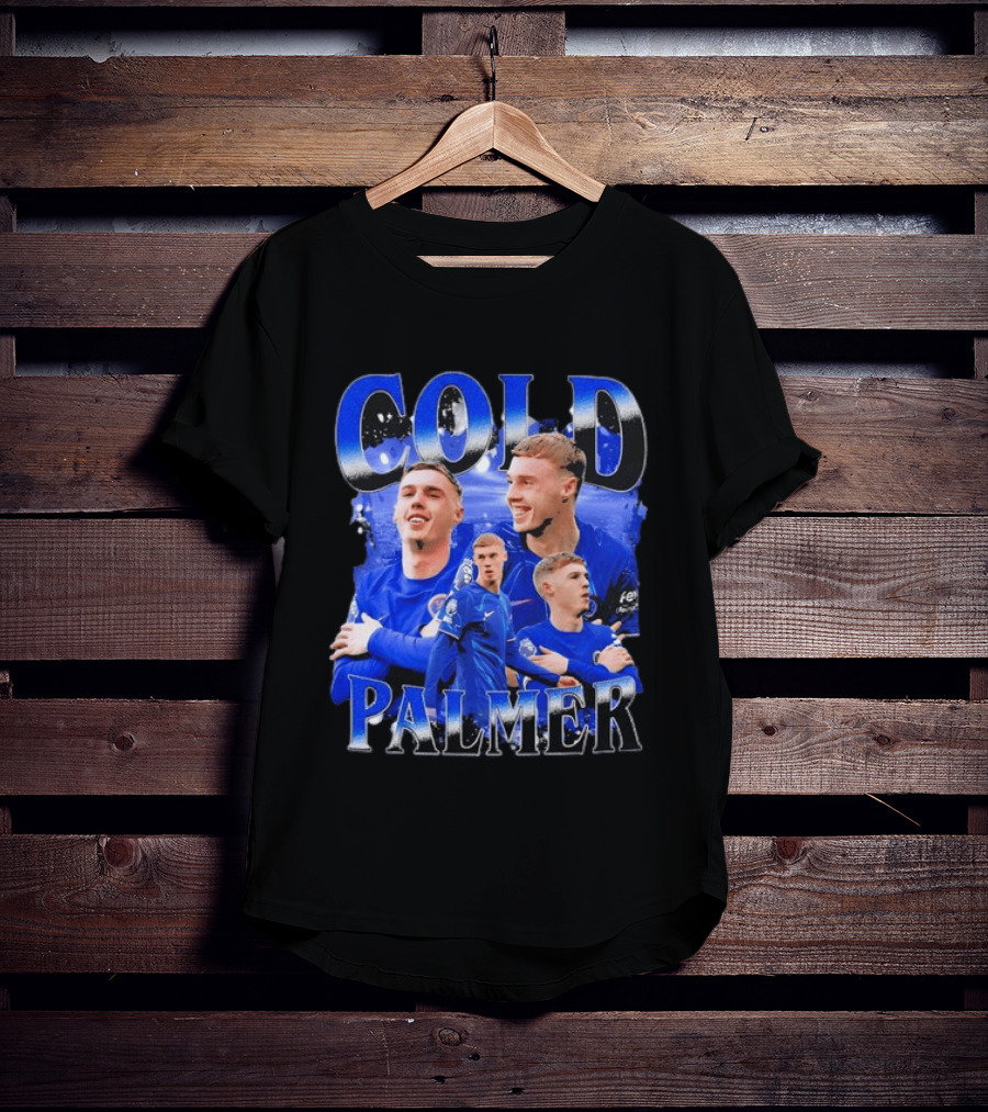 Cole Palmer Chelsea FC Cold Palmer Bootleg Soccer Player T-Shirt