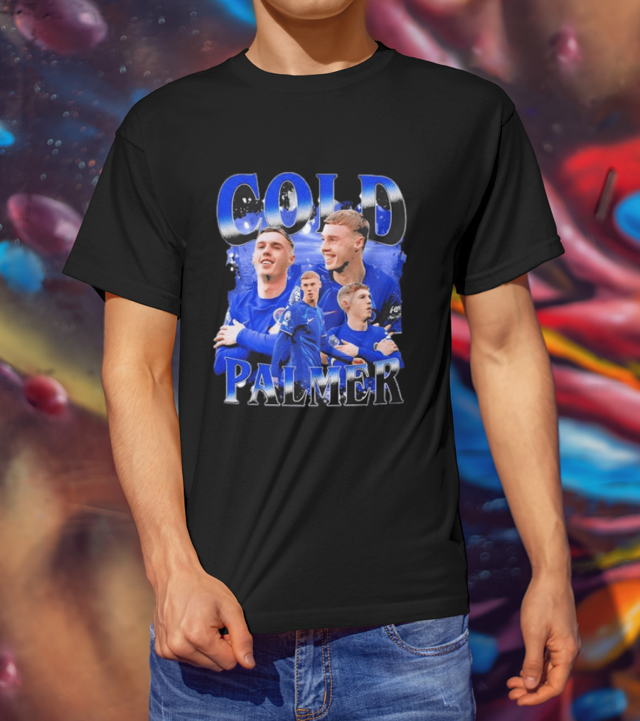 Cole Palmer Chelsea FC Cold Palmer Bootleg Soccer Player T-Shirt