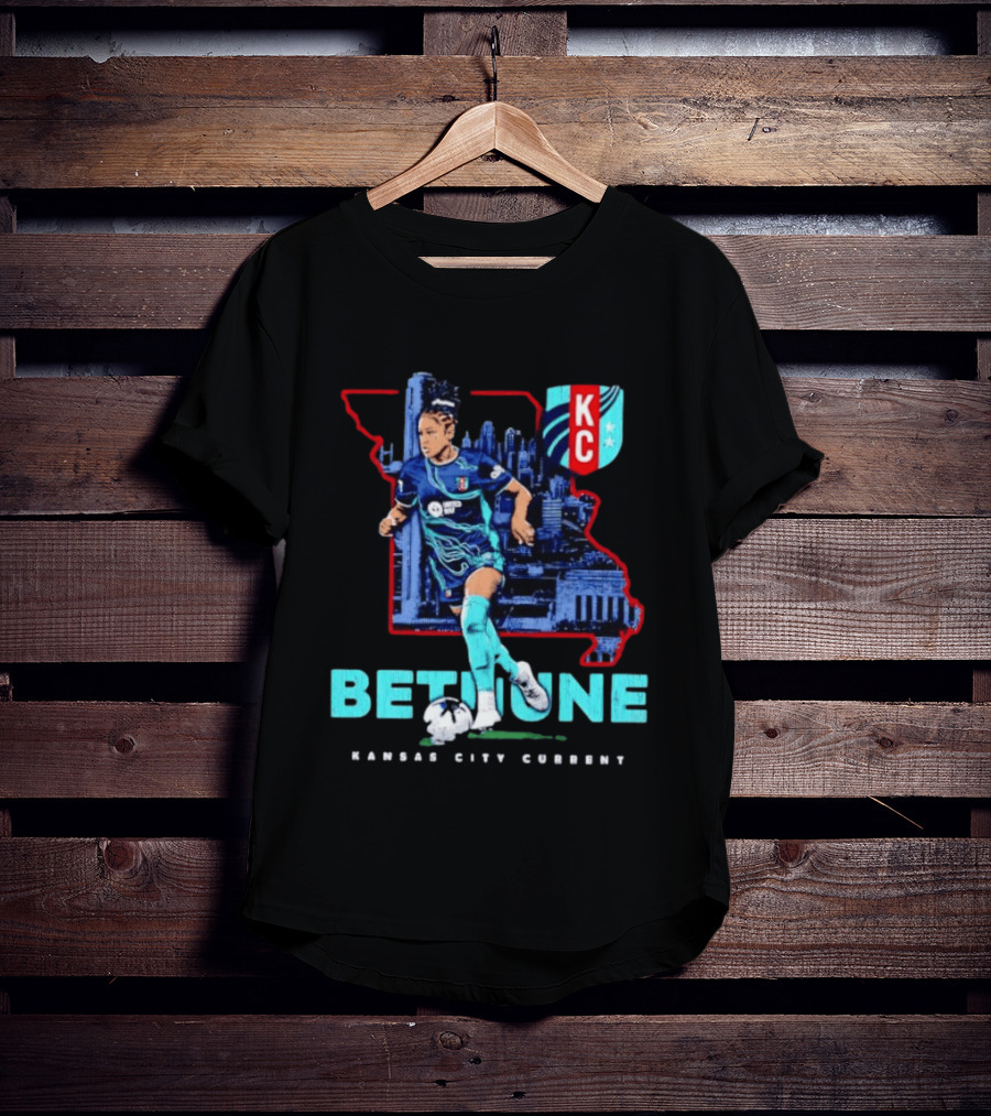 Croix Bethune Kansas City Current NWSL KC State T-Shirt
