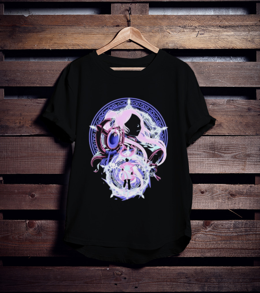 Frieren Beyond Journey's End Anime Character Art With Magical Circle T-Shirt