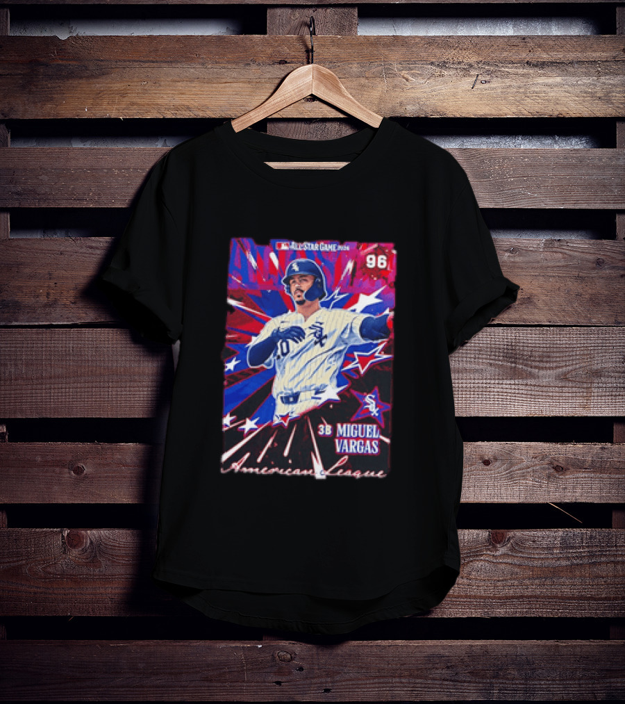 MLB All Star Game 2026 Miguel Vargas Chicago White Sox 3B American League 96 T-Shirt