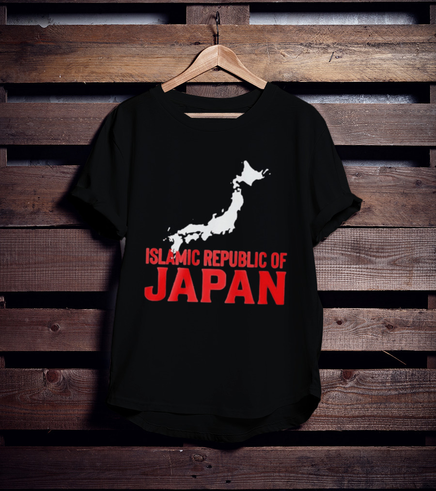 Islamic Republic Of Japan Map 2026 T-Shirt