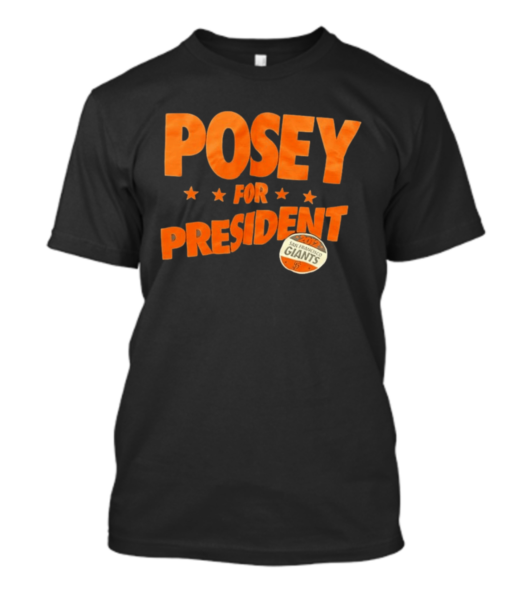 Posey For President 2012 San Francisco Giants T-Shirt