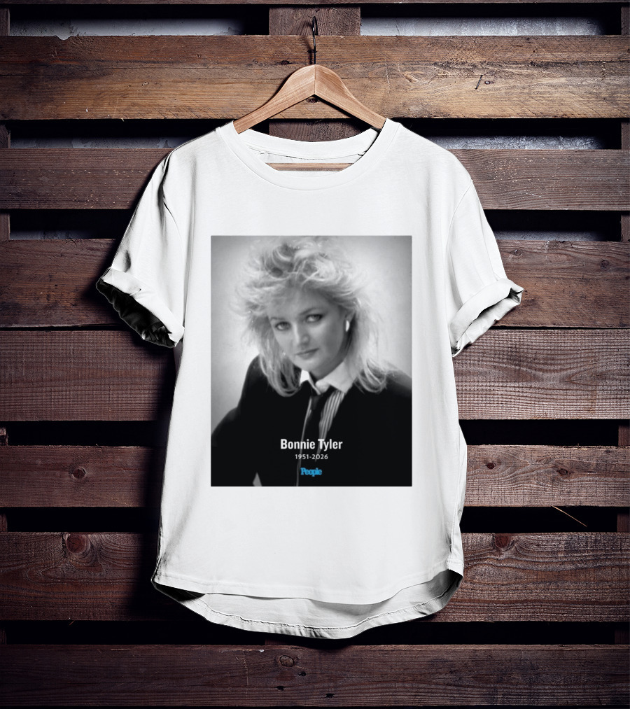 Bonnie Tyler 1951 2026 People Magazine T-Shirt