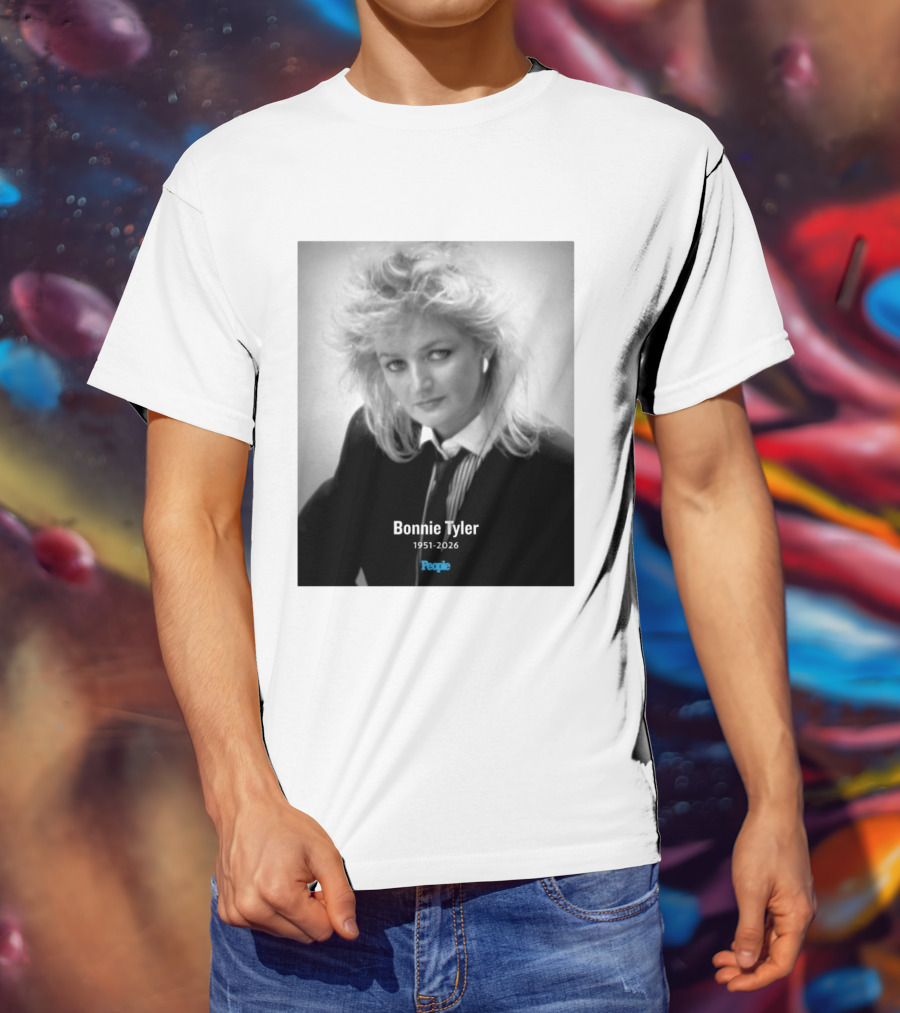 Bonnie Tyler 1951 2026 People Magazine T-Shirt