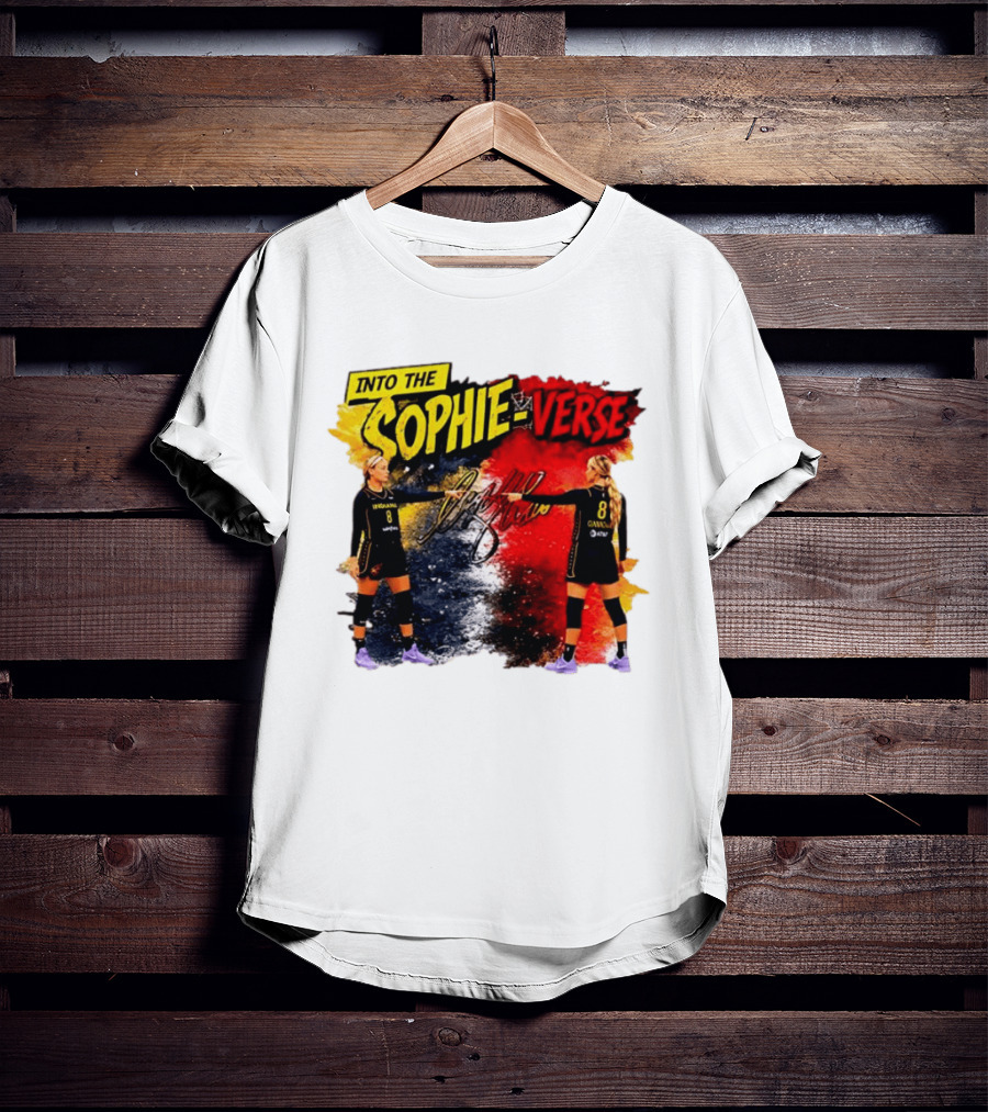 Into The Sophie Verse Sophie Cunningham Indiana Fever WNBA T-Shirt