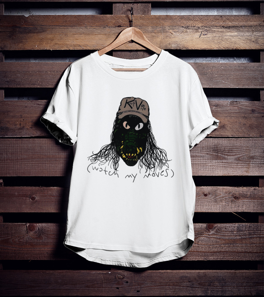 Kurt Vile My Moves Indie Rock Monster Hat T-Shirt