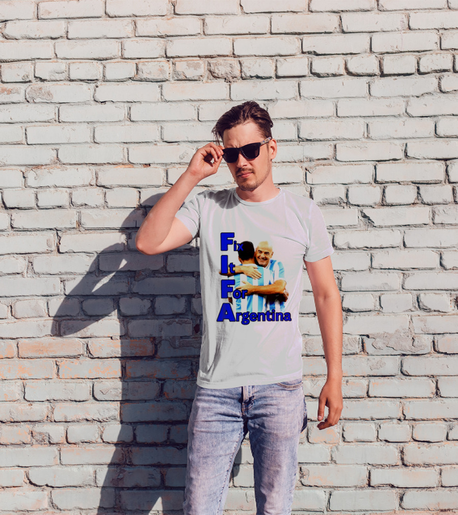 Fix It For Argentina FIFA Hug T-Shirt