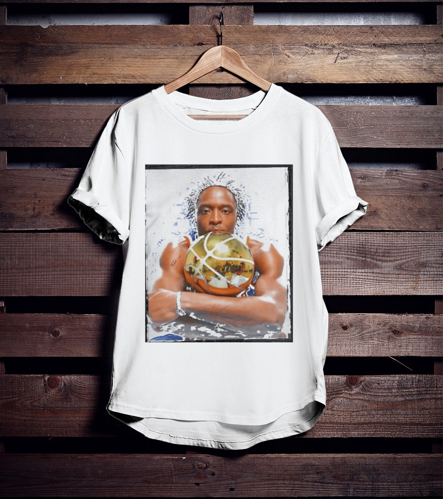 OG Anunoby Basketball Reflection Artistic Slam Magazine Photoshoot T-Shirt