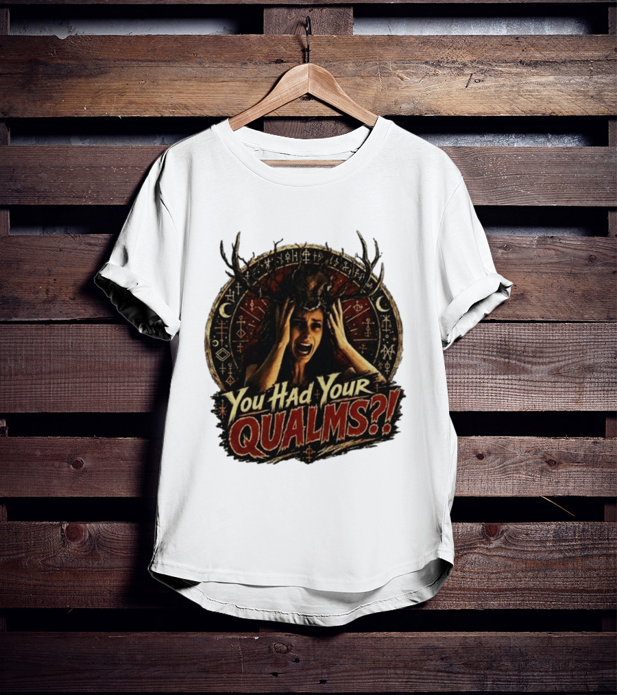 Patricia Widows Bay You Had Your Qualms Ritual Symbolism Antlered Figure T-Shirt