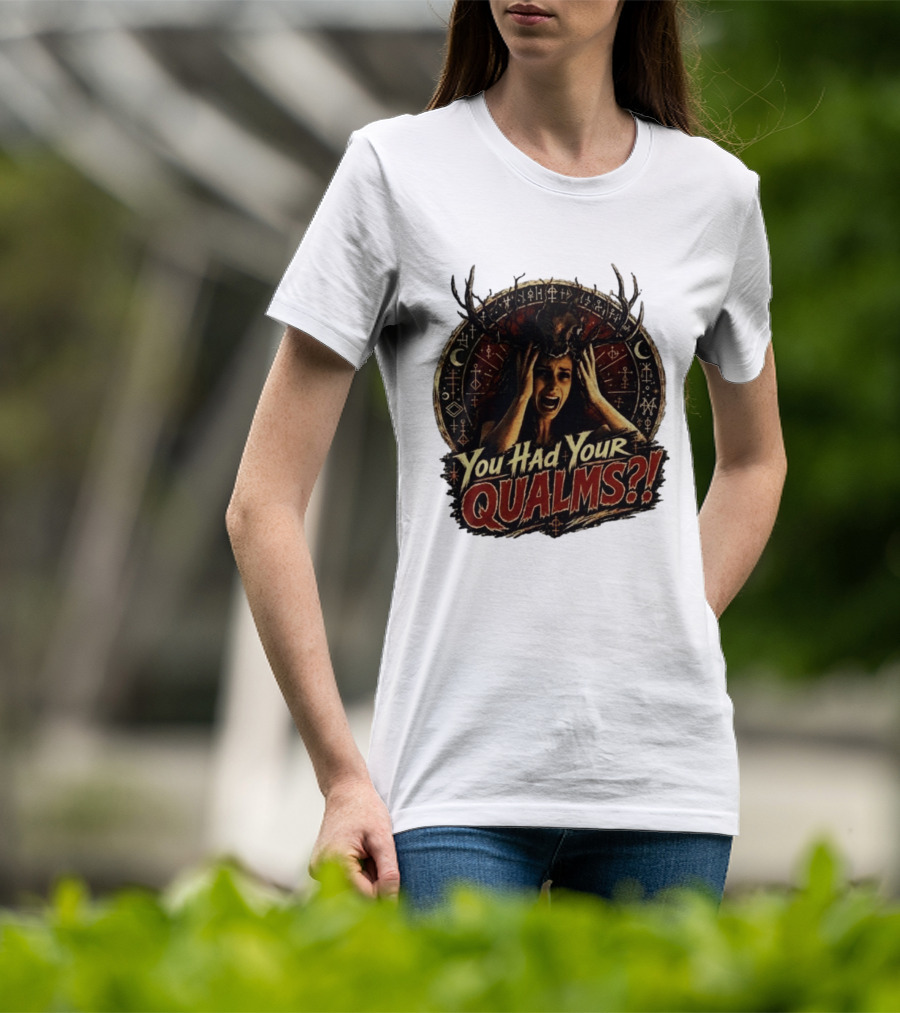 Patricia Widows Bay You Had Your Qualms Ritual Symbolism Antlered Figure T-Shirt