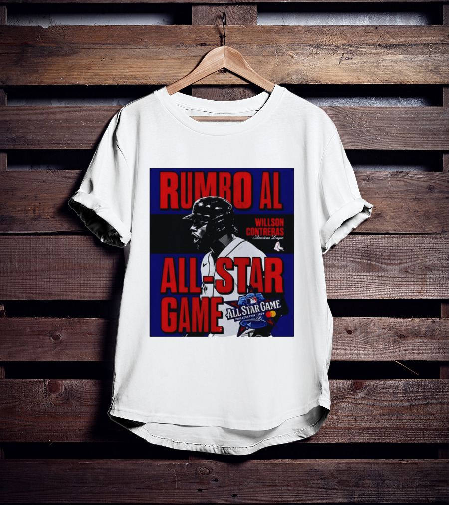 Rumbo AL All Star Game 2026 Willson Contreras Boston Red Sox Philadelphia T-Shirt