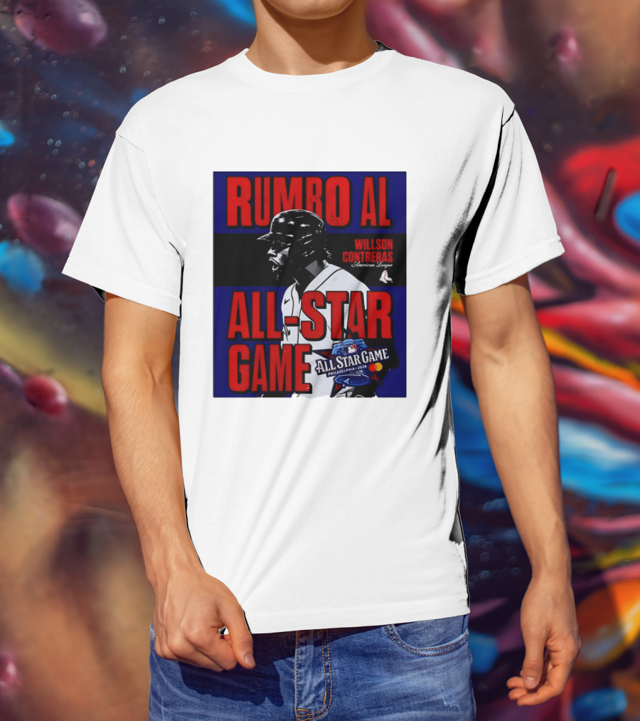 Rumbo AL All Star Game 2026 Willson Contreras Boston Red Sox Philadelphia T-Shirt