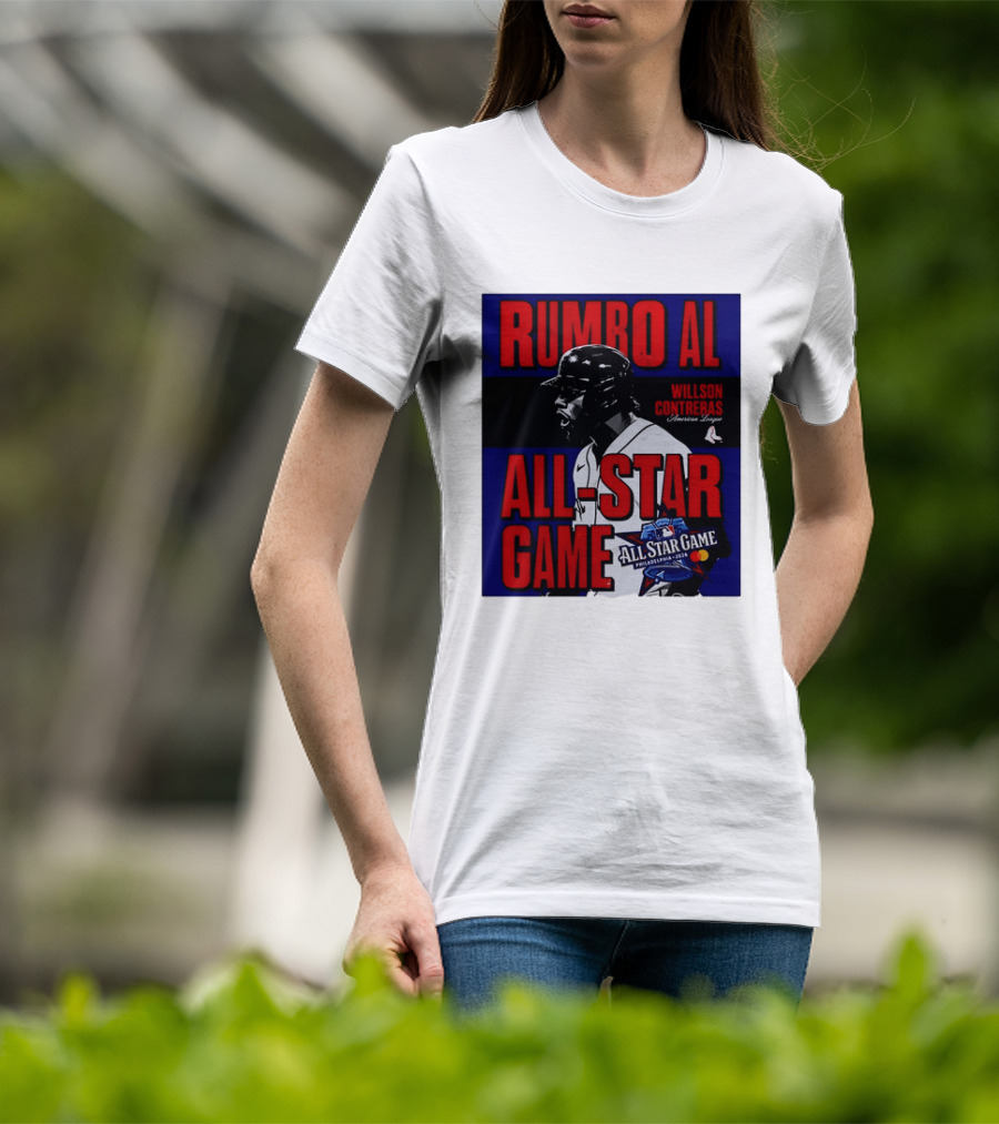 Rumbo AL All Star Game 2026 Willson Contreras Boston Red Sox Philadelphia T-Shirt