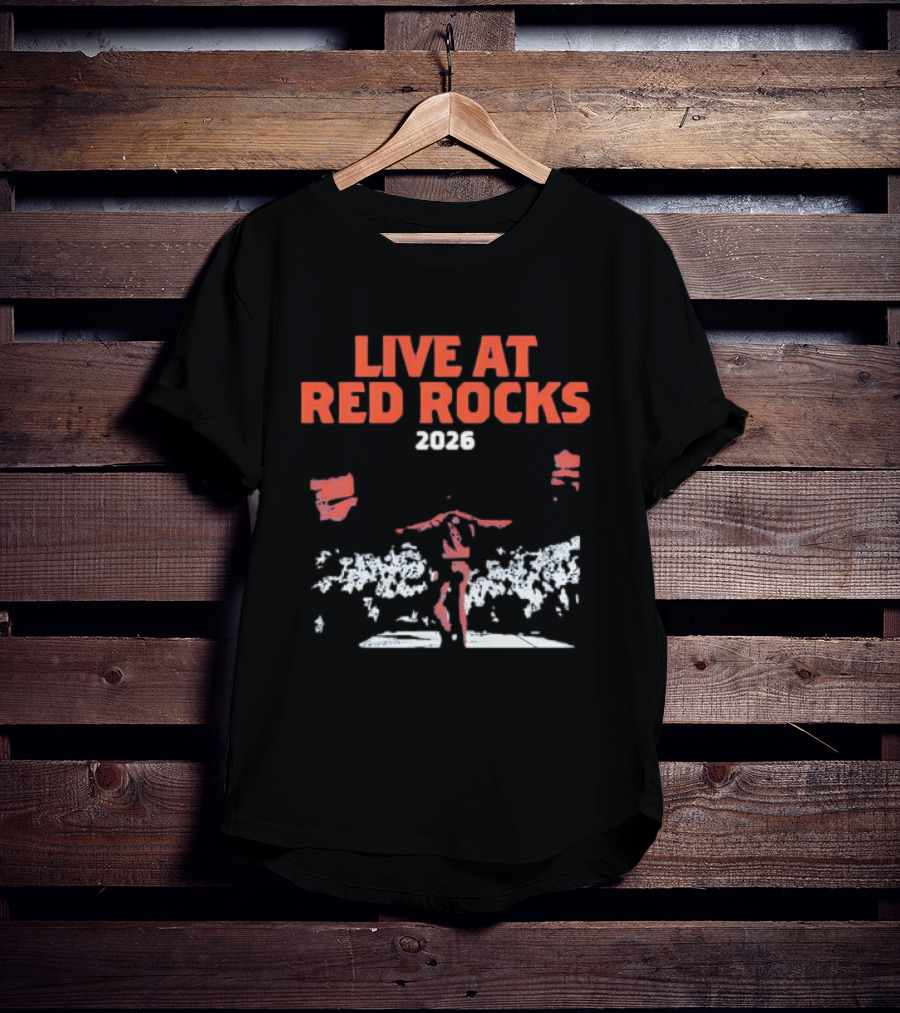 Live At Red Rocks 2026 Concert Performer Music Event T-Shirt