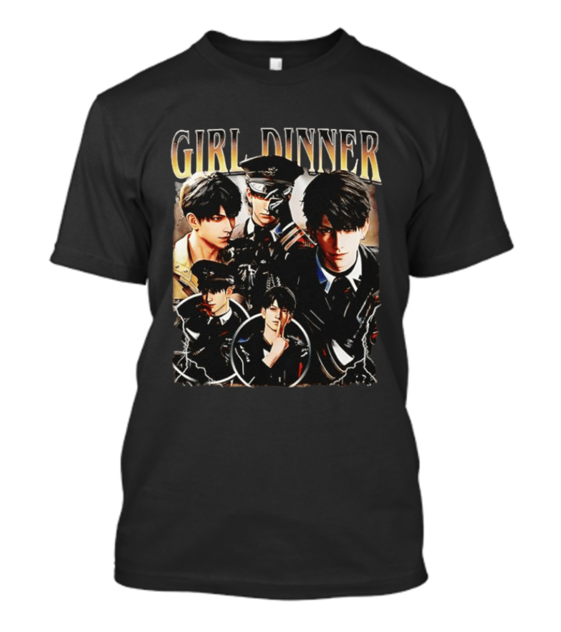 Girl Dinner Love Deepspace Xavier Zayne Rafayel Sylus Qiang T-Shirt