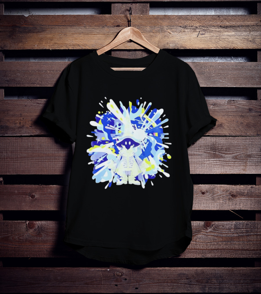 Vivi Ornitier Final Fantasy Black Mage Magic Stars Explosion T-Shirt