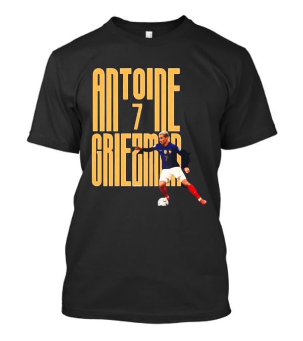 Antoine Griezmann 7 France Football Dribbling T-Shirt