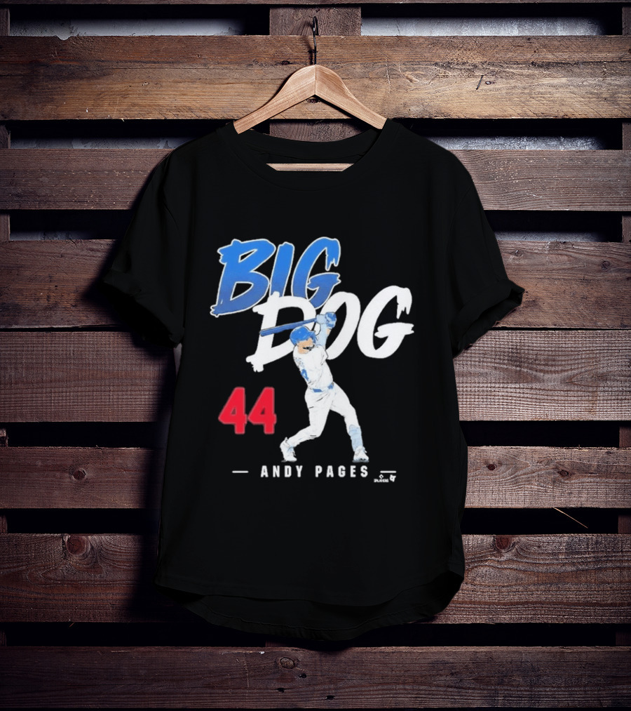 MLB Los Angeles Dodgers Andy Pages 44 Big Dog T-Shirt