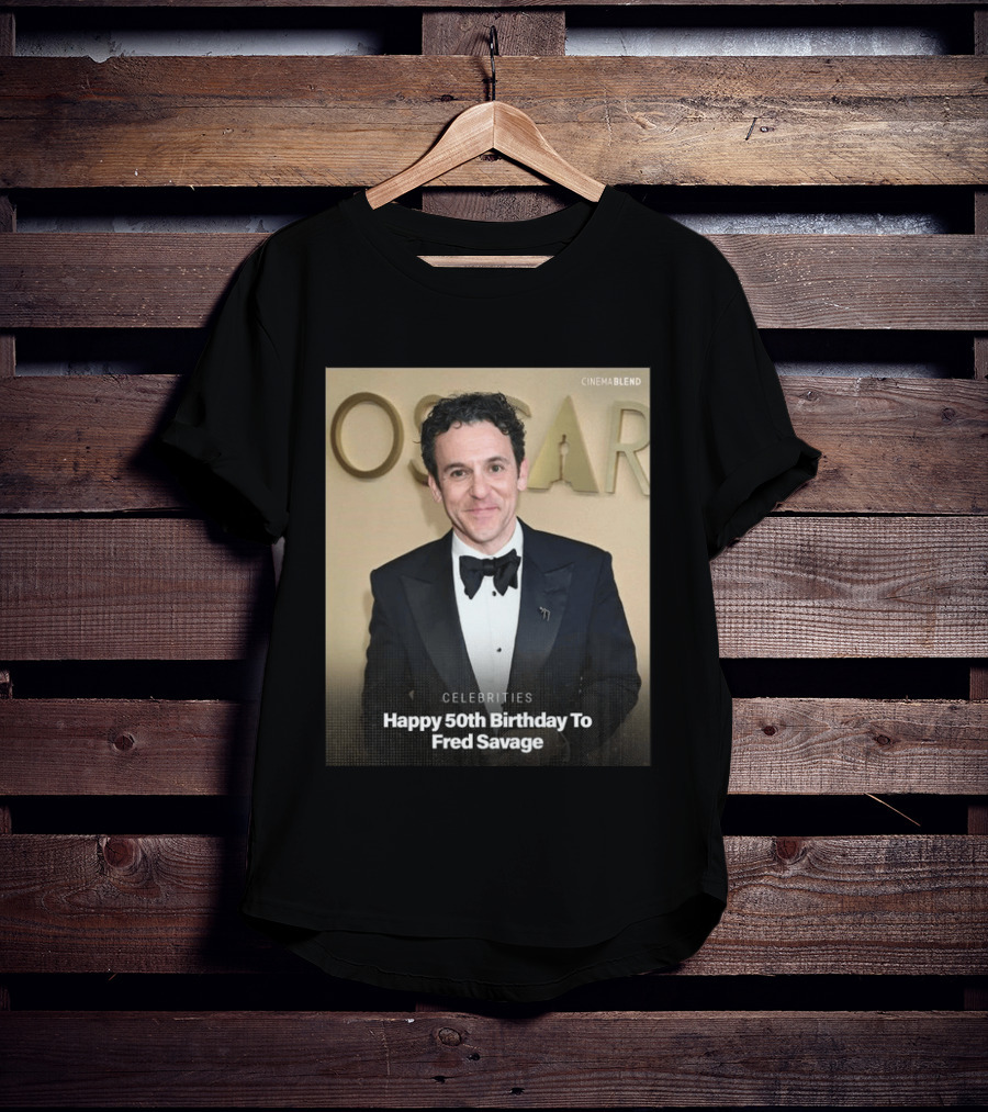 Happy 50th Birthday To Fred Savage CinemaBlend Celebrities T-Shirt