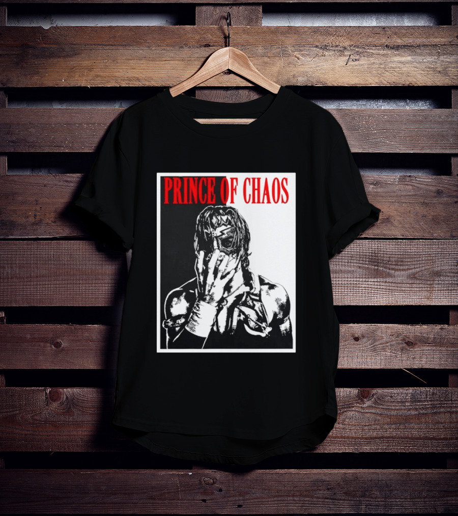 Shado Jr Prince Of Chaos Wrestling Lucha Libre Masked Wrestler T-Shirt