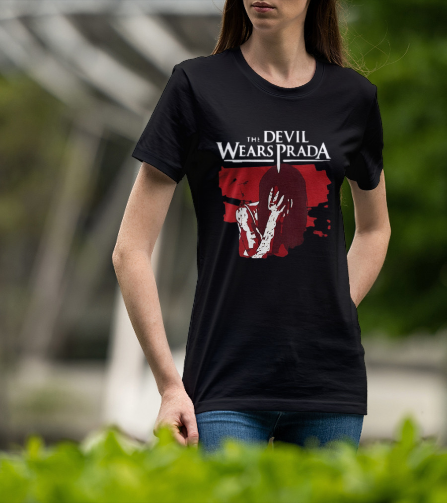 The Devil Wears Prada Crying Girl Red T-Shirt