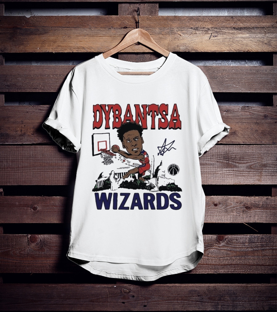 Dybantsa Washington Wizards Rookie Tri Blend Homage T-Shirt