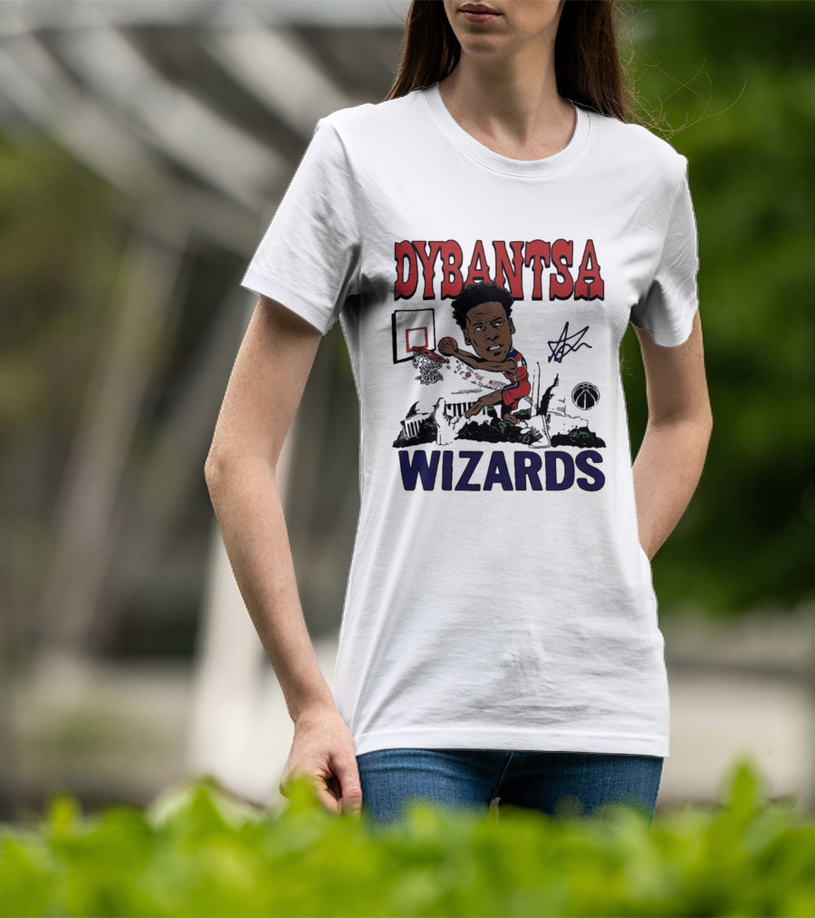 Dybantsa Washington Wizards Rookie Tri Blend Homage T-Shirt