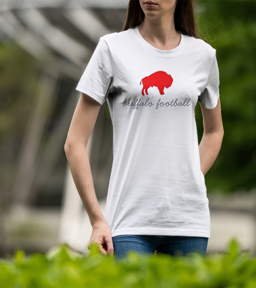 Buffalo Football Red Buffalo T-Shirt
